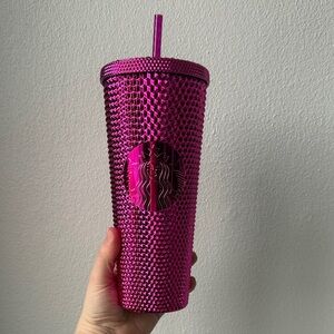 Starbucks Pink Studded Tumbler
